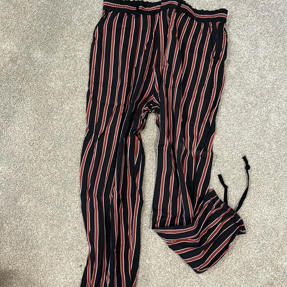 Anthropologie Striped Joggers - Size S
